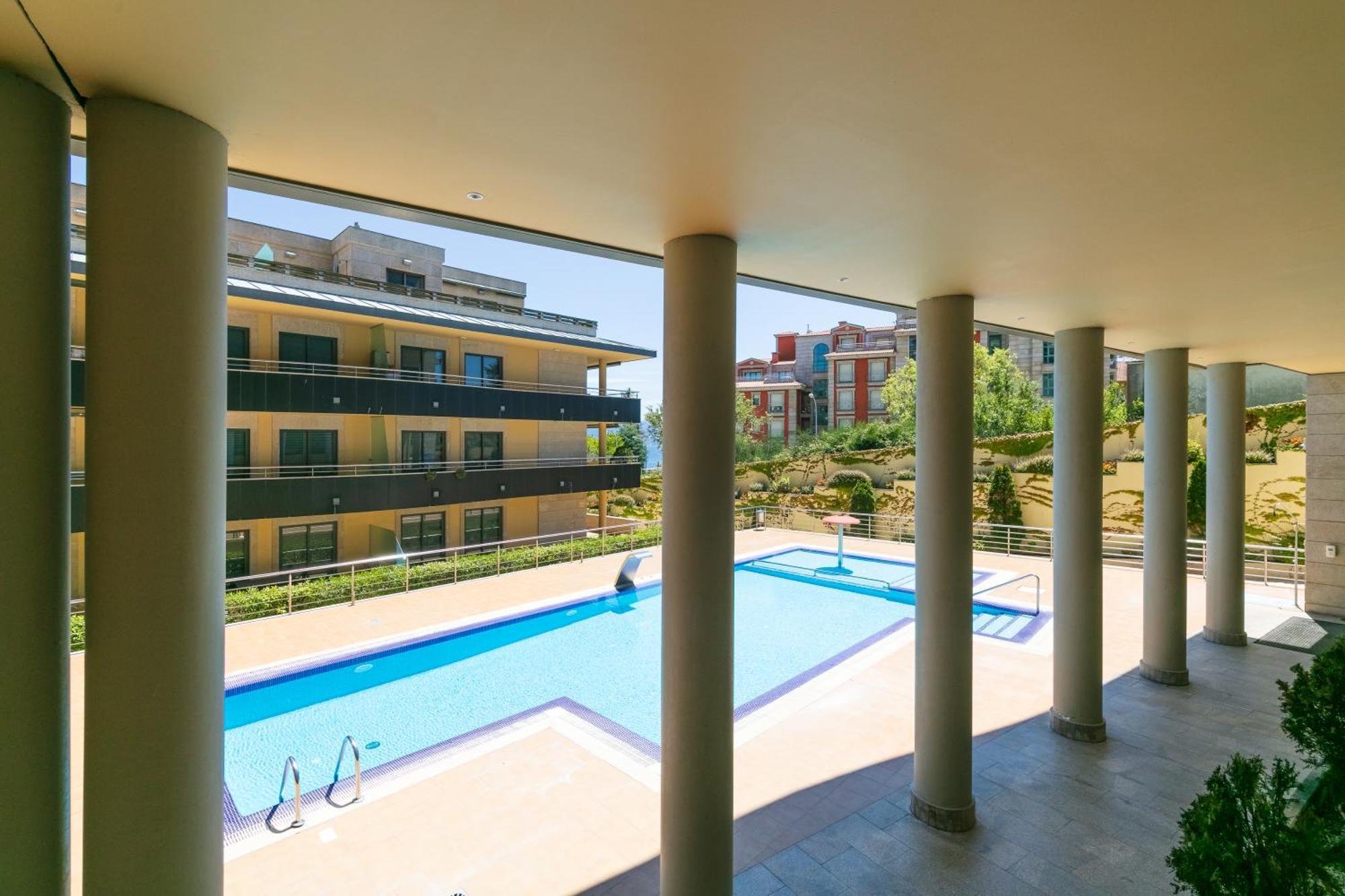 Appartamento Playa Sanxenxo Esterno foto