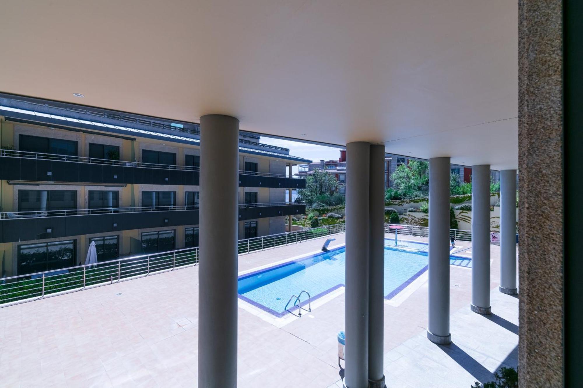 Appartamento Playa Sanxenxo Esterno foto